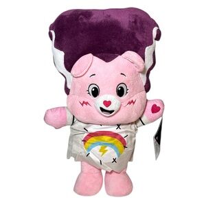 NEW! Care Bears Monsters Bride of Frankie Plush Cheer Bear 18"